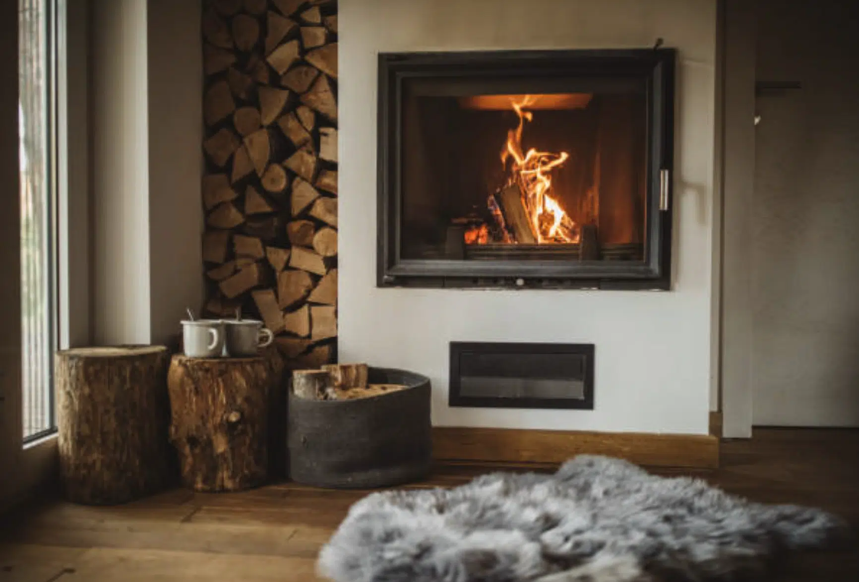 Comment integrer le bois pour votre chauffage dans votre decoration ?