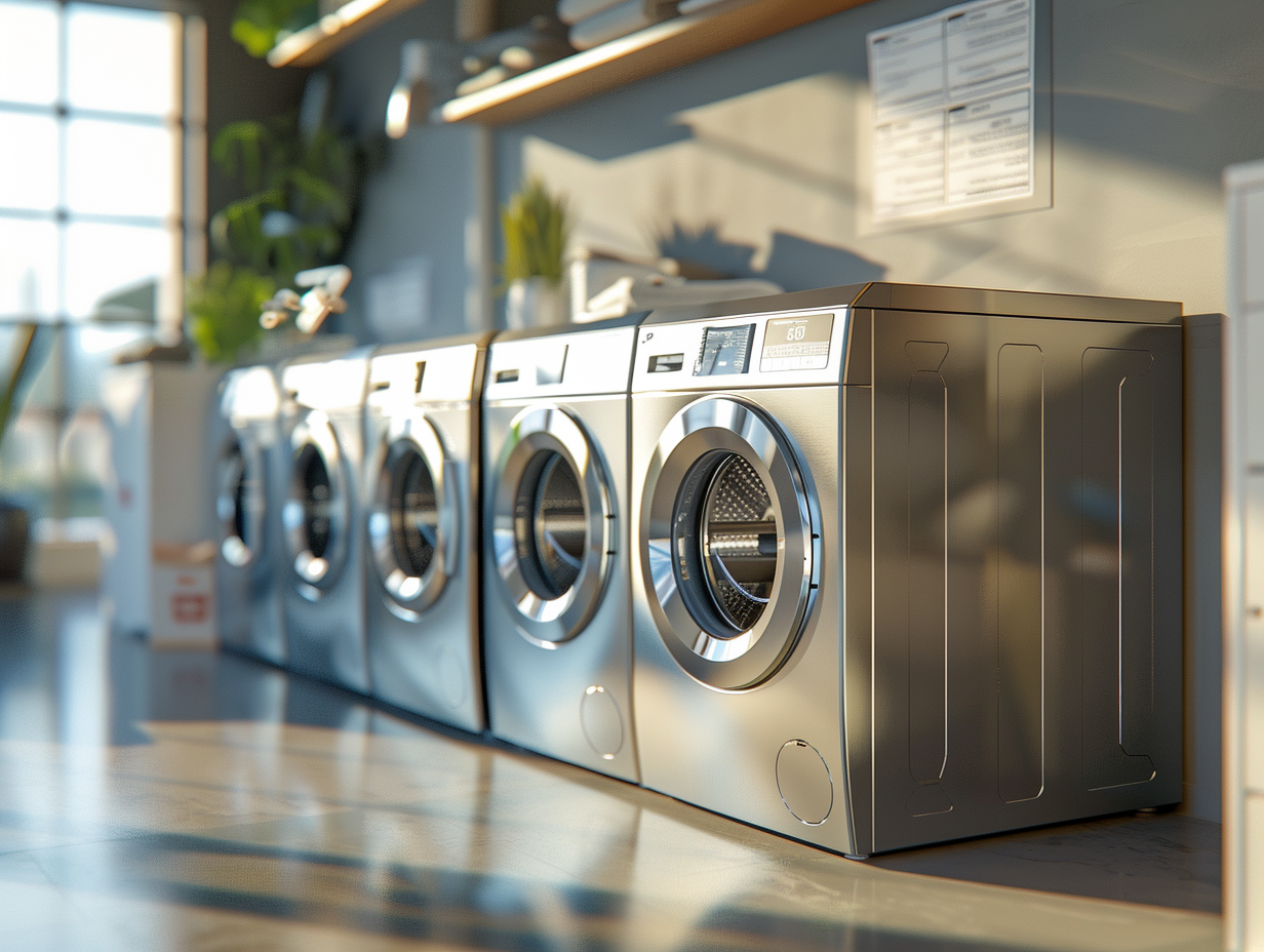 Poids d’une machine à laver : caractéristiques et comparatif des modèles