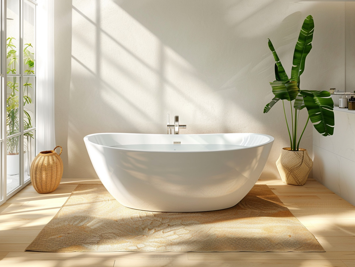baignoire hauteur