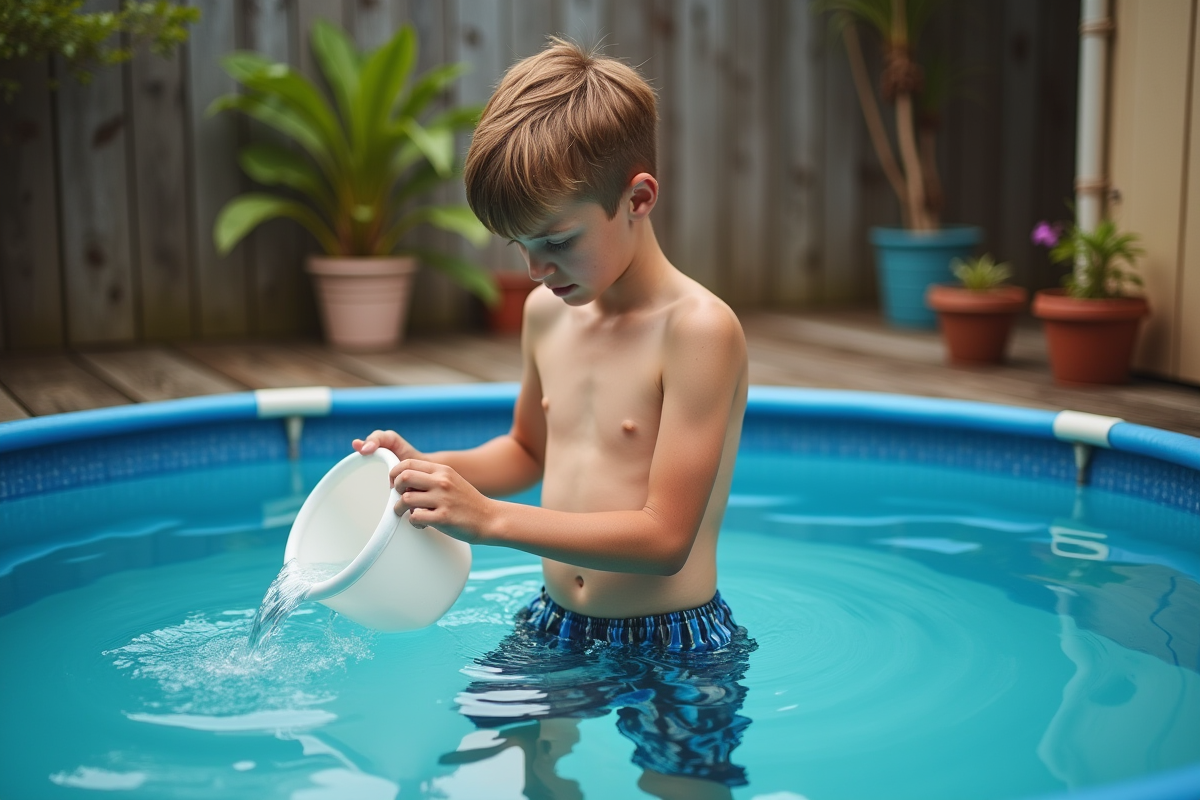 Adolescent versant de l