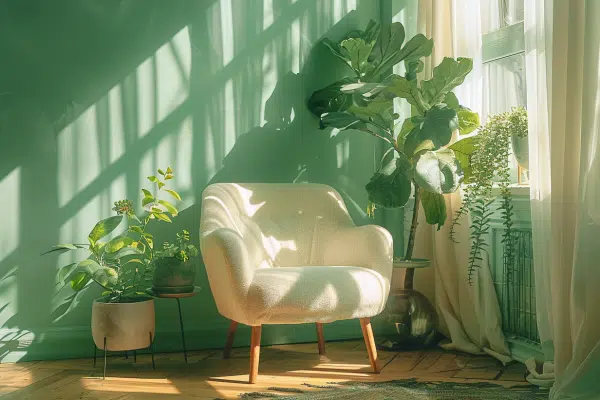 15 idées déco pour un salon vert sauge : inspiration et tendances