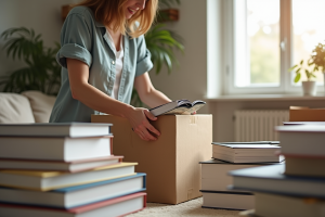 Emballer livres dans carton : techniques efficaces et pratiques pour réussir