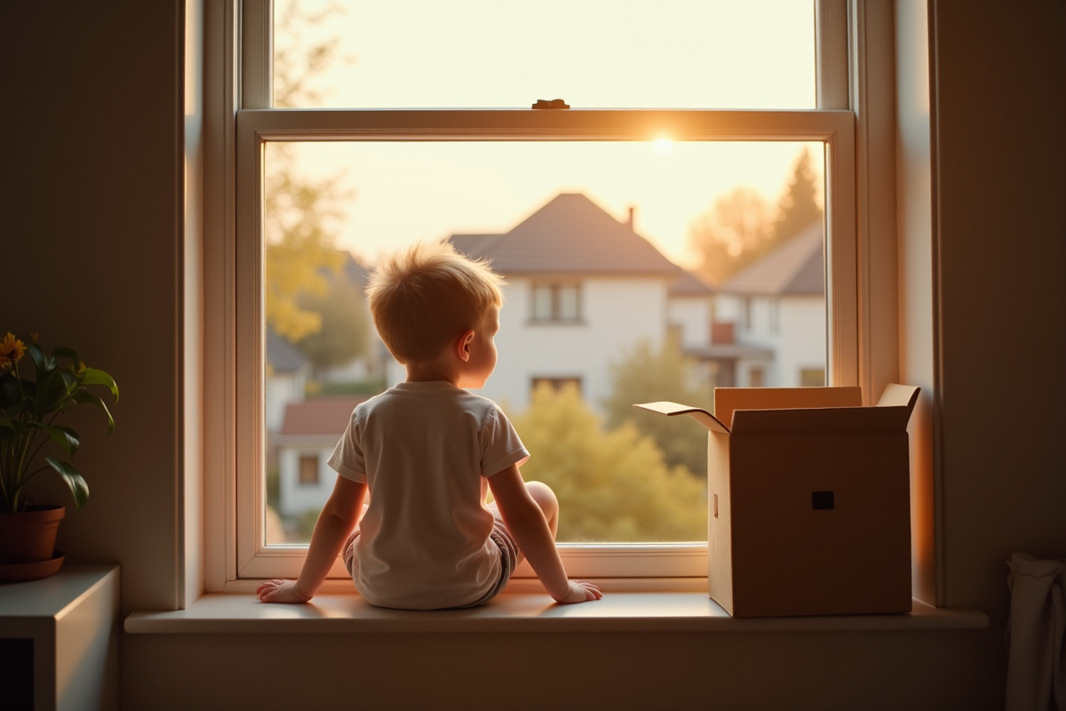 enfants déménagement