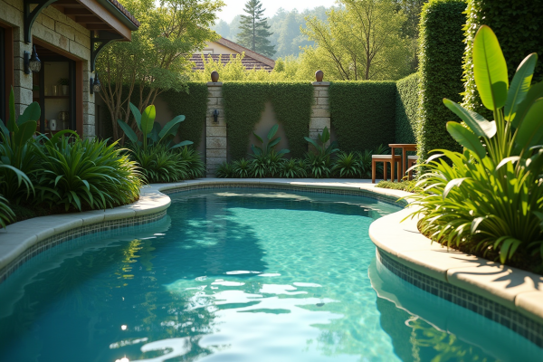 Hostas autour de la piscine : conseils pour les planter avec succès