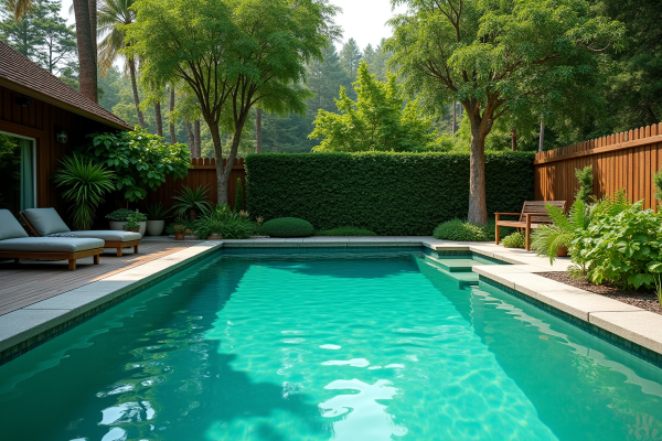 Chlore choc piscine : raison eau verte ? Comment traiter efficacement ?