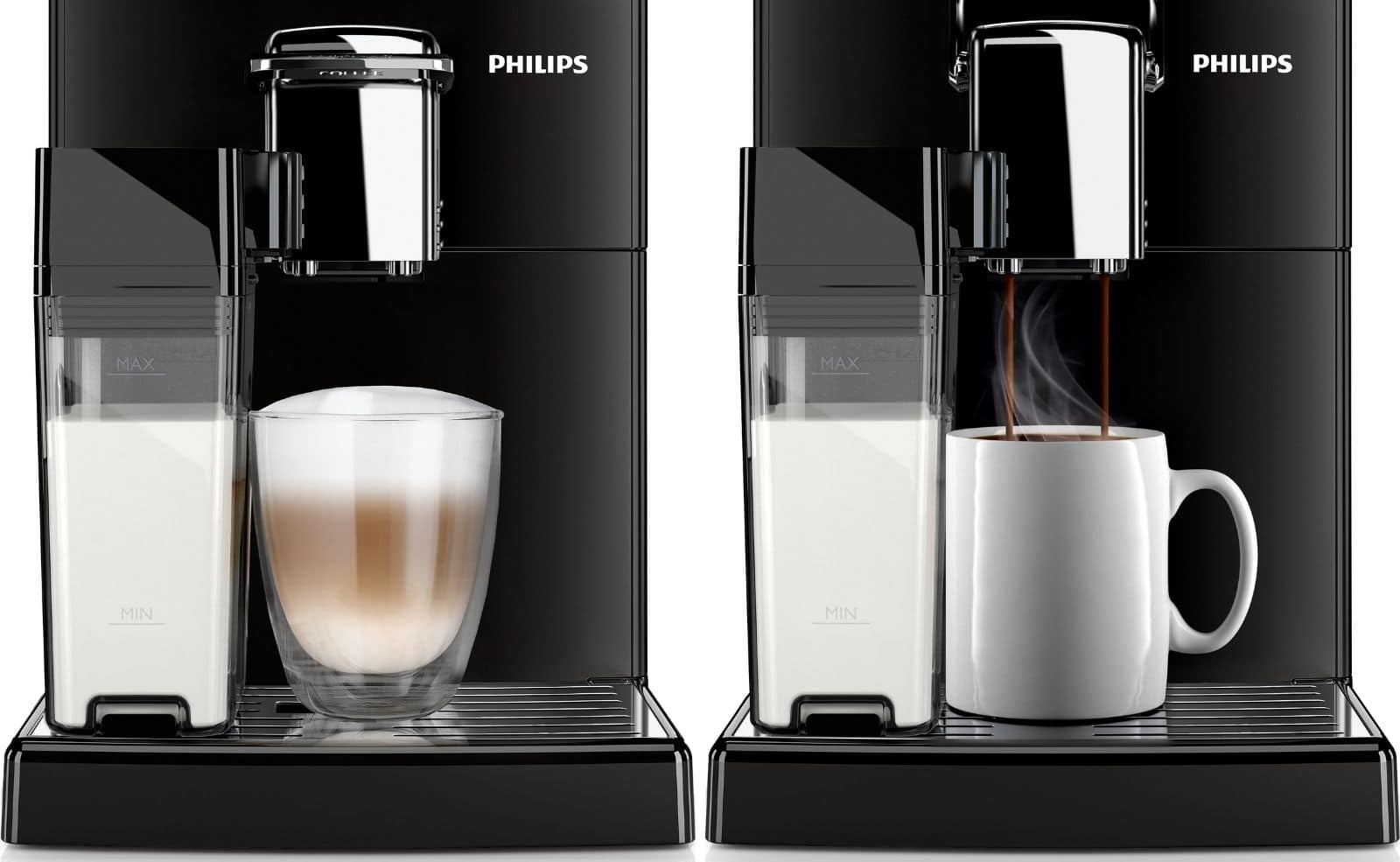 Comment puis-je descendre une machine à café Philips ?
